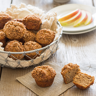 Paleo Apple Streusel Muffins