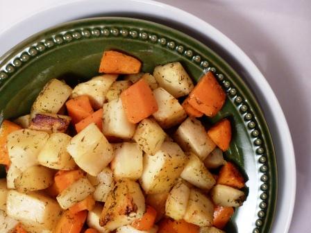 Roasted Carrots & Parsnips