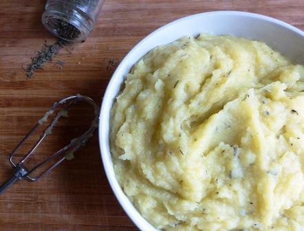 Savory Mashed Sweet Potatoes