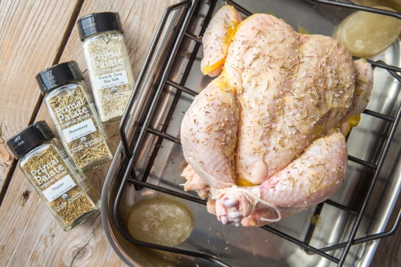 Simple Roast Herb Chicken-3