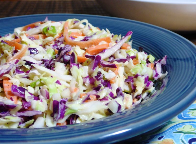 Tangy Coleslaw.