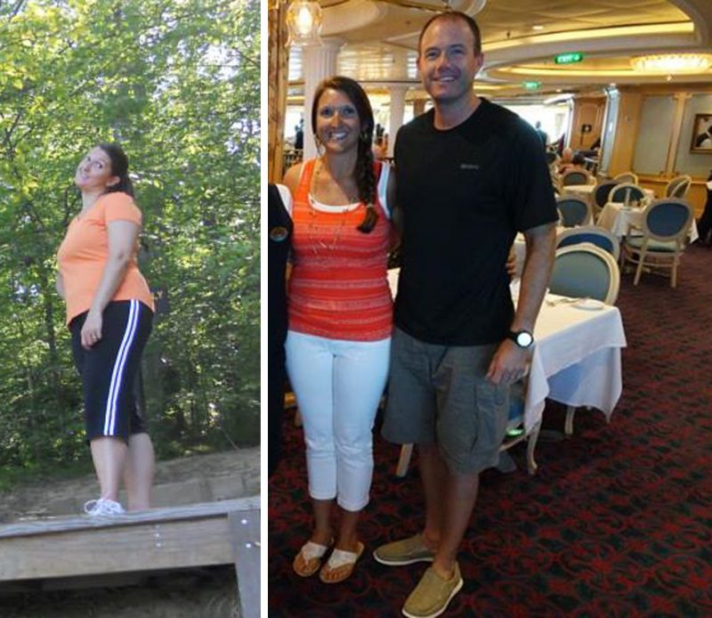 Gretchen Before and after Paleo