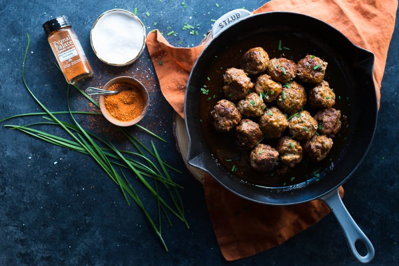 Primal Palate M+P Meatballs - Trisha Hughes - EYB