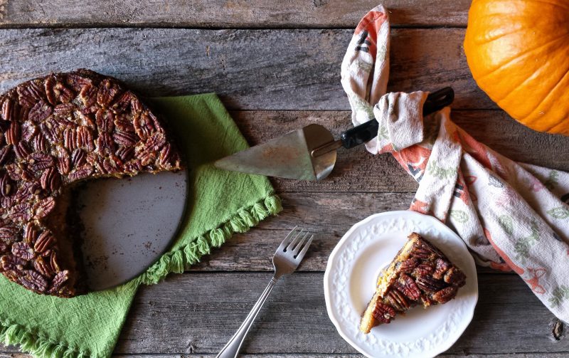 pumpkin cheesecake pecan pie crop