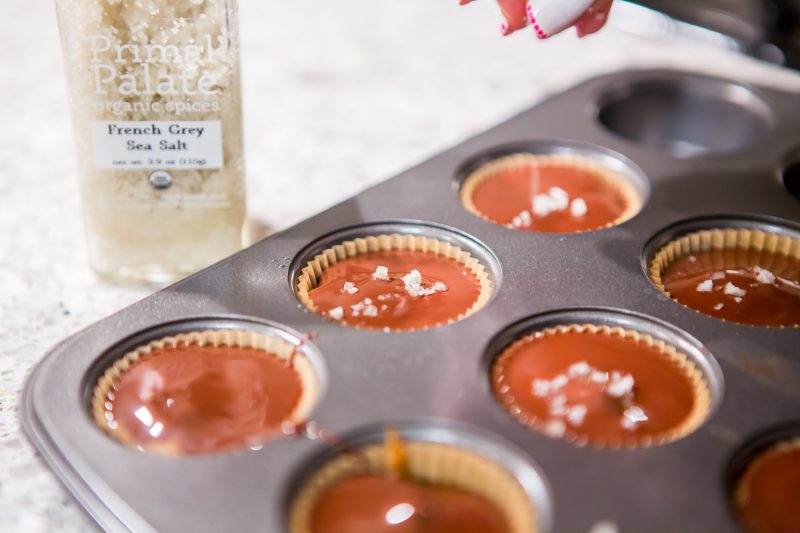 Paleo Salted Caramel Cups-6