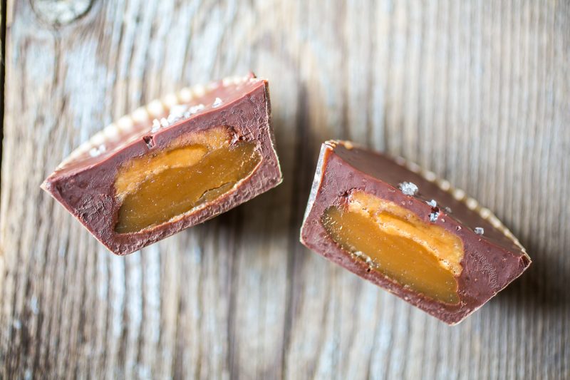 Paleo Salted Caramel Cups-9