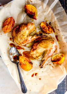 One-Pot Orange Honey Garlic Roasted Chicken | Primal Palate | Paleo Recipes