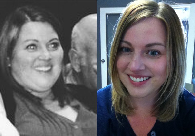 Elizabeth before and after