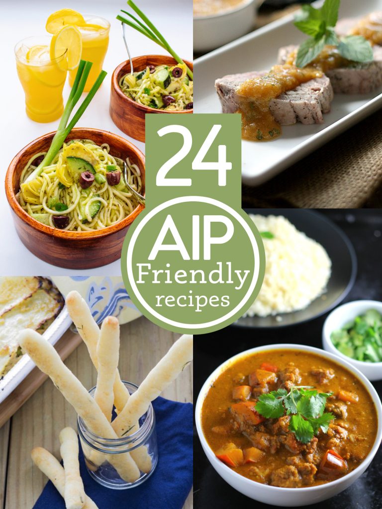 24 AIP friendly recipes