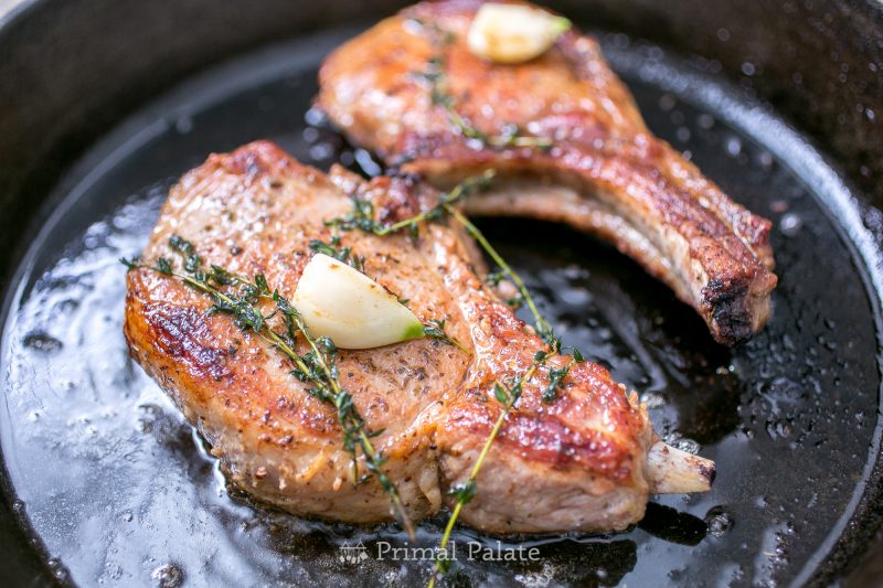 Pan Roasted Pork Chops-1