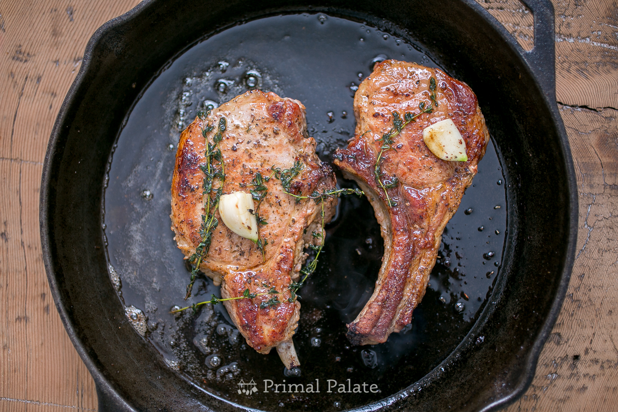 Cast Iron Skillet Pork Chops