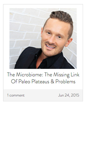 The microbiome Paleo