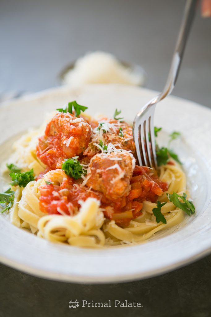 Meatballs with Cappellos Fettuccine-19