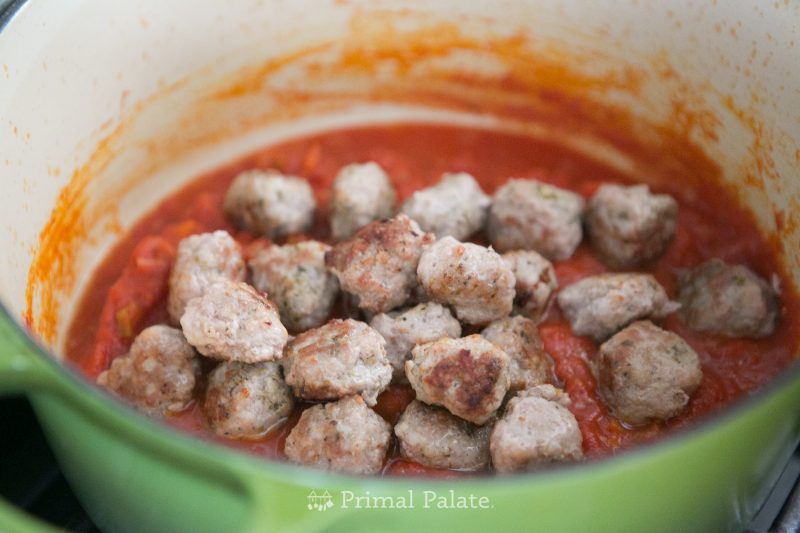 Meatballs with Cappellos Fettuccine-8
