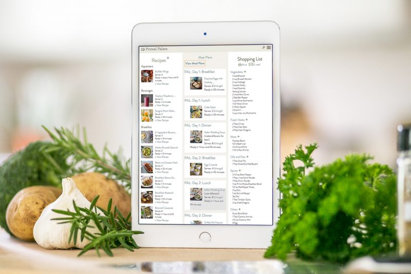 myKitchen Meal Planner iPad Pic wide copy