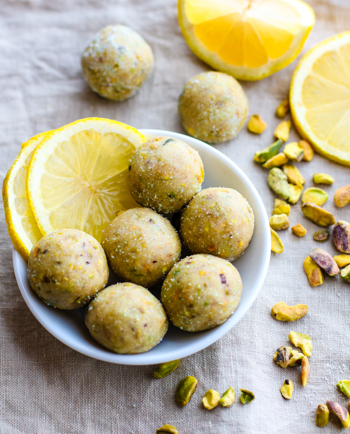 no-bake-lemon-pistachio shortbread-cookie-bites-gluten free- vegan -paleo-()