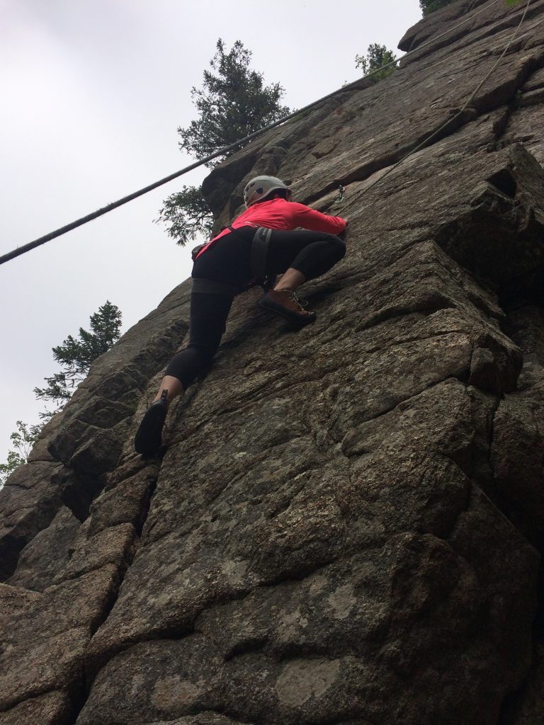 Well Belly Rock climbing