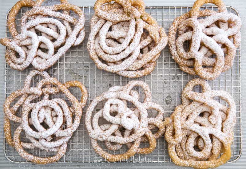 Paleo Funnel Cakes - Gluten Free Funnel Cakes-12