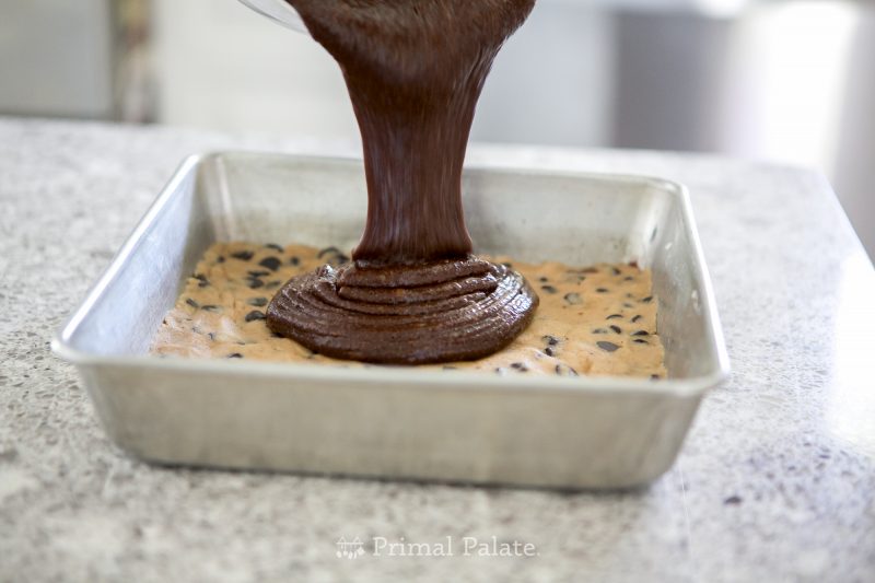 Paleo grain-free chocolate chip cookie brownies by Primal Palate and Cappellos-4