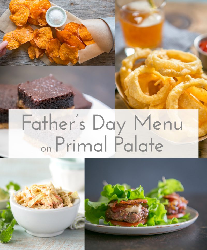 Father's Day Menu