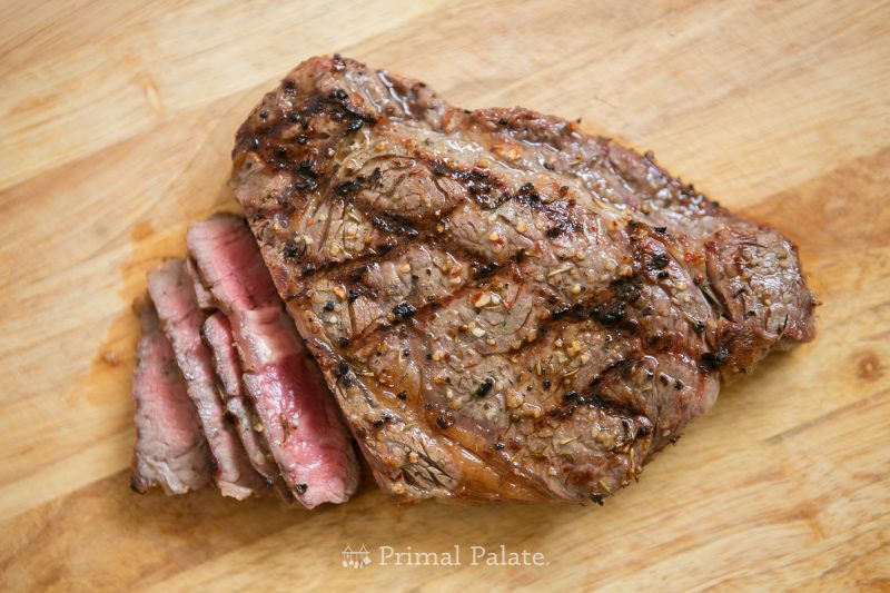 Grilled Delmonico Steak - Primal Palate Organic Steak Seasoning-4