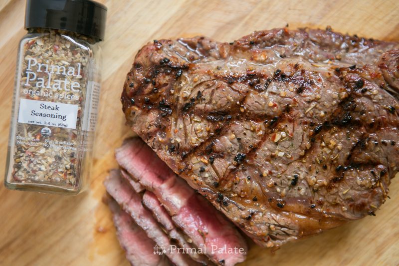 Grilled Delmonico Steak - Primal Palate Organic Steak Seasoning-5