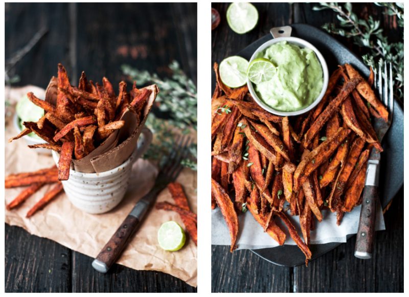 cumin spiced sweet potato fries