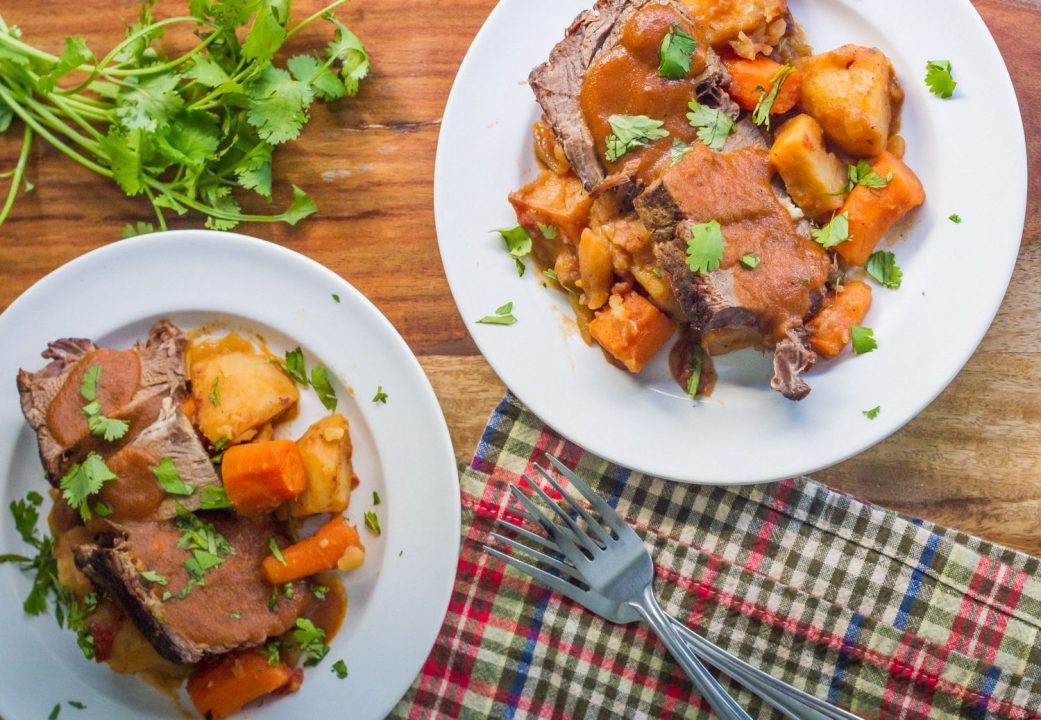 Instant Pot Roast with Gravy guest post by Pastured Kitchen Primal Palate Paleo Recipes