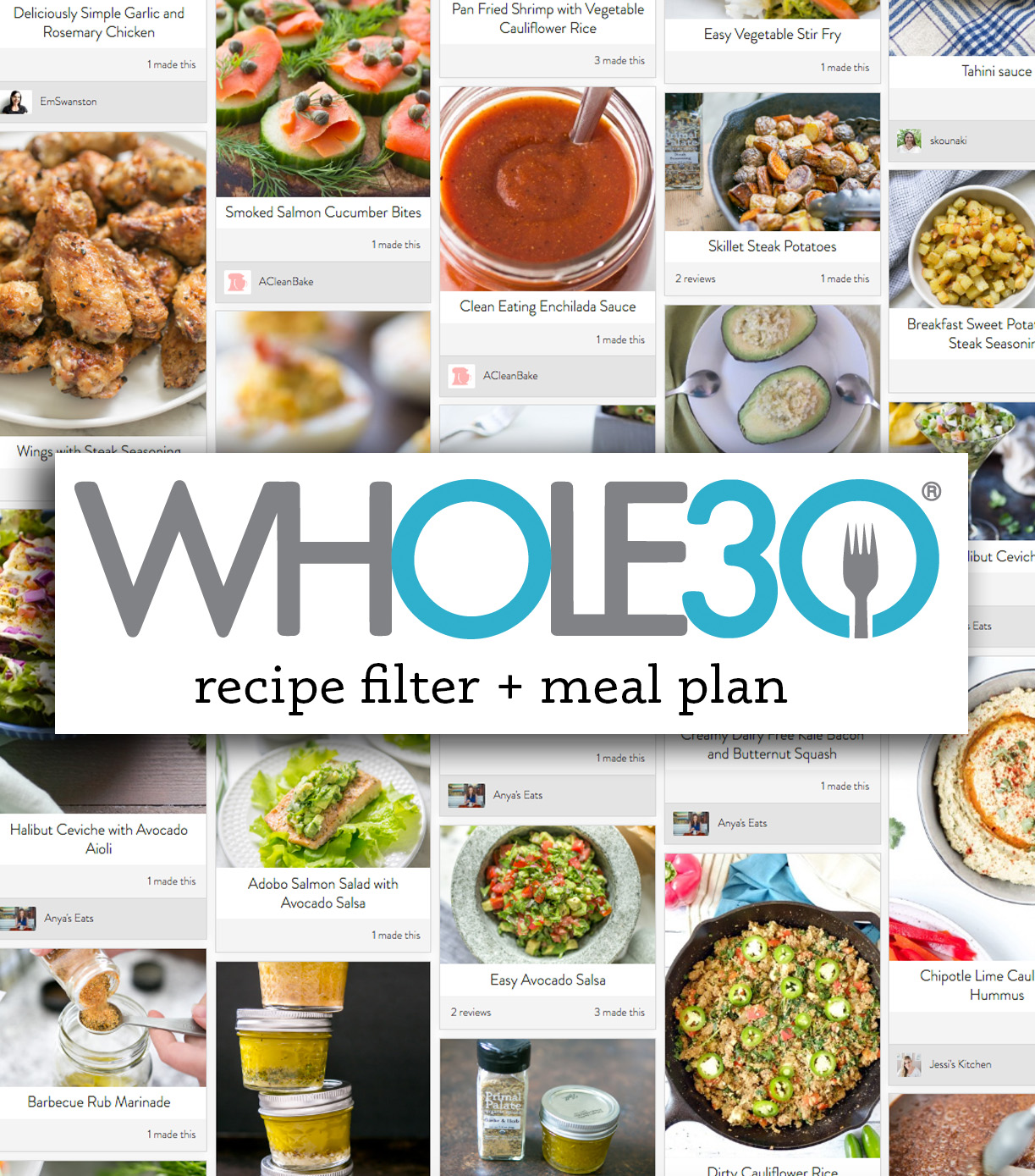 NEW: Whole30 Recipe Filter and Meal Plan, Primal Palate