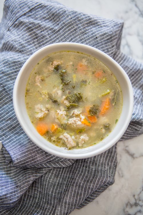 Turkey and Kale Soup Primal Palate Paleo Recipes