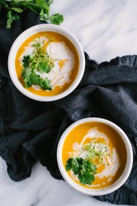 Curried Butternut Squash Soup