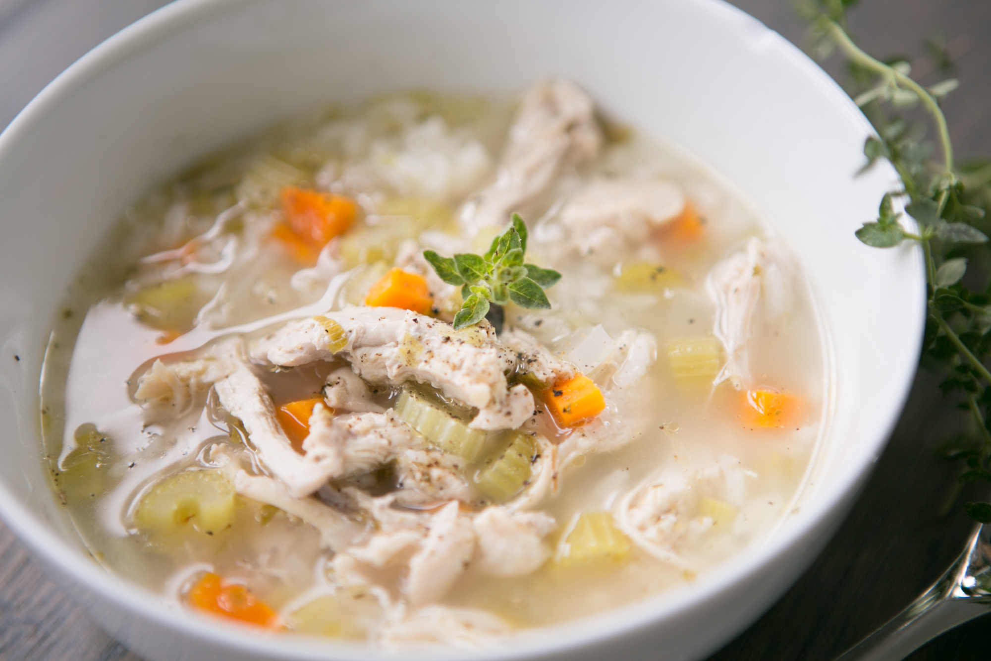 Chicken and Rice Soup with Lemon | Primal Palate | Paleo Recipes