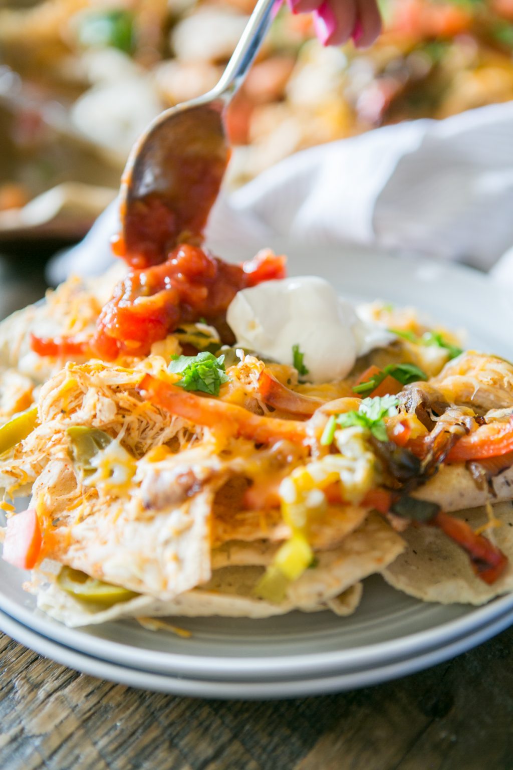 Chicken Fajita Nachos Primal Palate Paleo Recipes