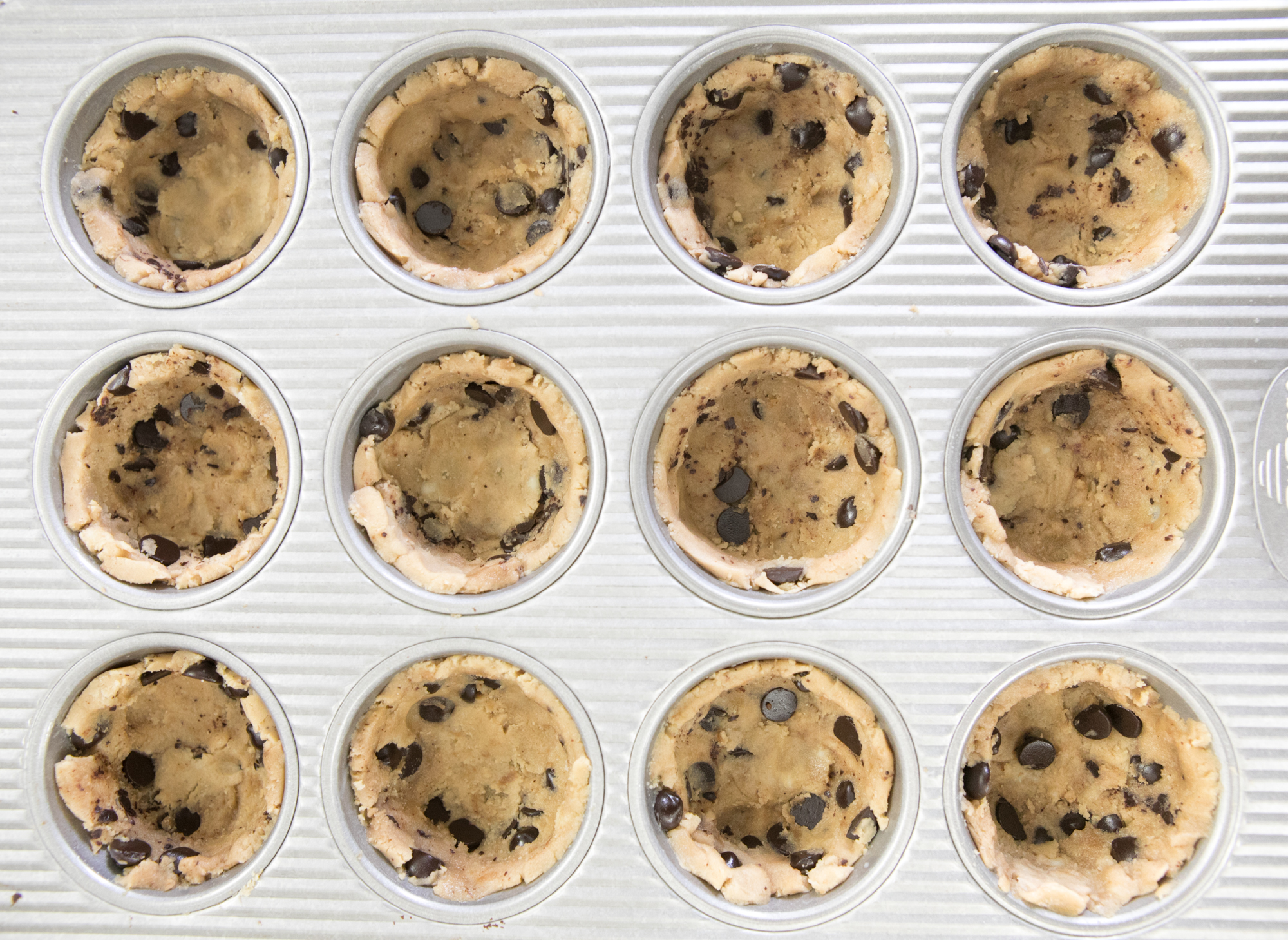 How to make Chocolate Chip Cookie Cups for Ice Cream Primal Palate