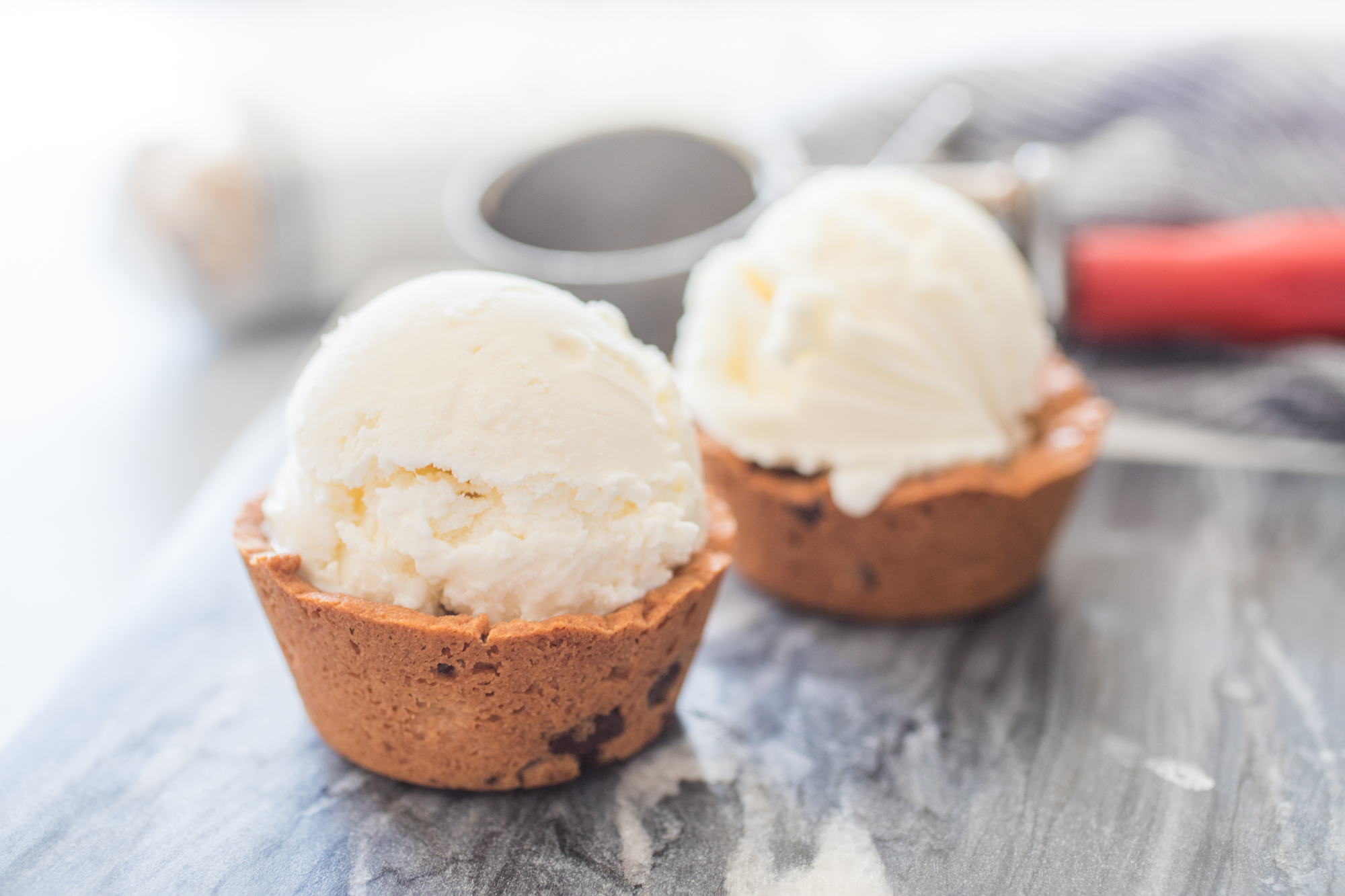 How to make Chocolate Chip Cookie Cups for Ice Cream Primal Palate