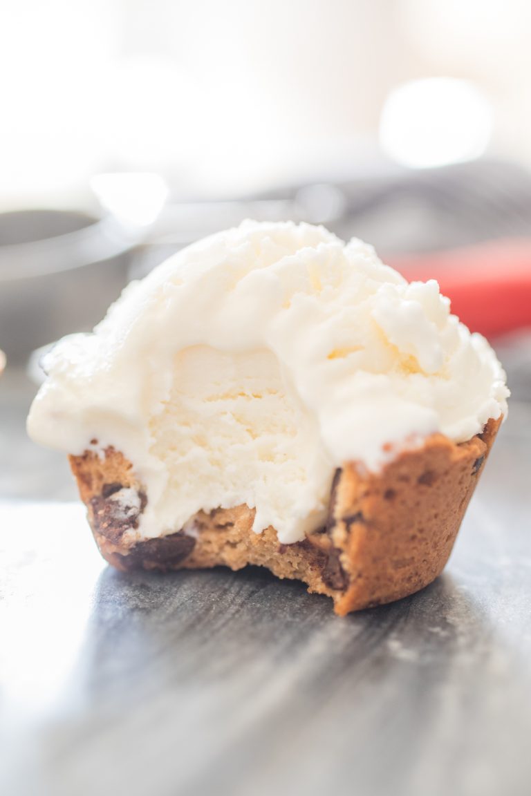 How to make Chocolate Chip Cookie Cups for Ice Cream Primal Palate