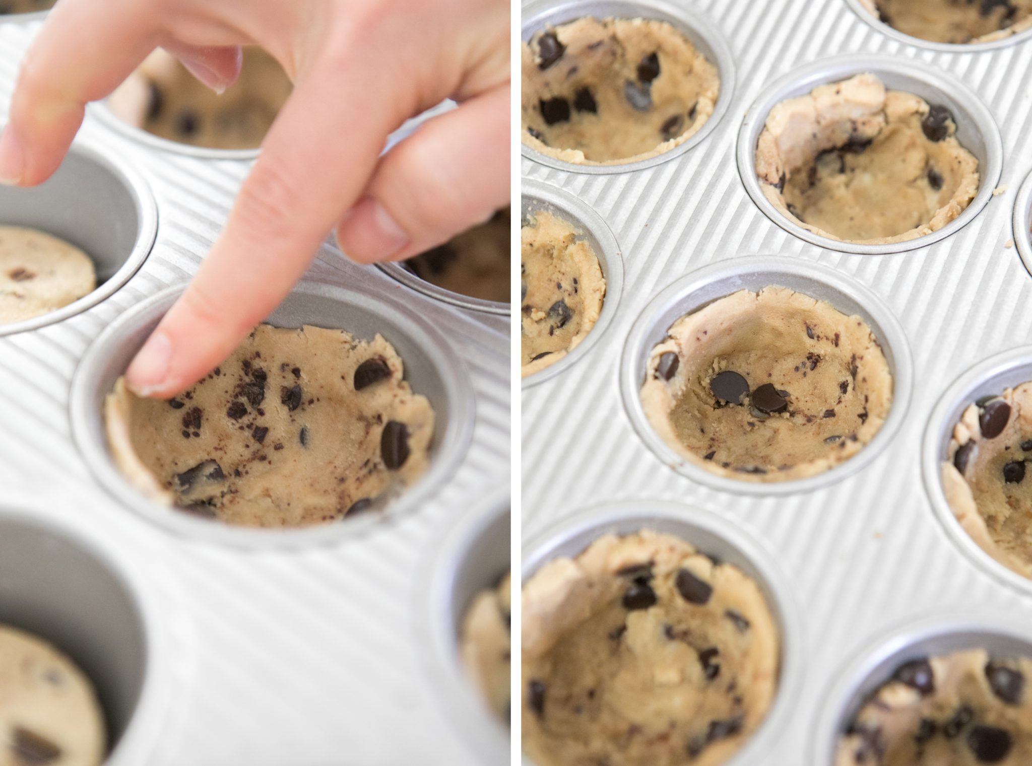 How to make Chocolate Chip Cookie Cups for Ice Cream Primal Palate