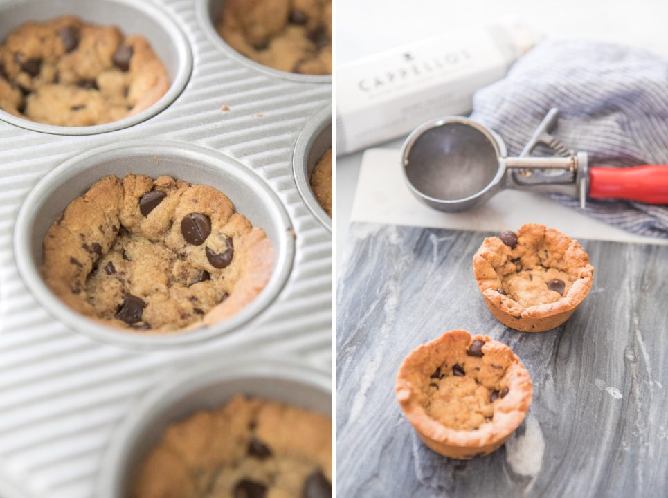 How to make Chocolate Chip Cookie Cups for Ice Cream Primal Palate