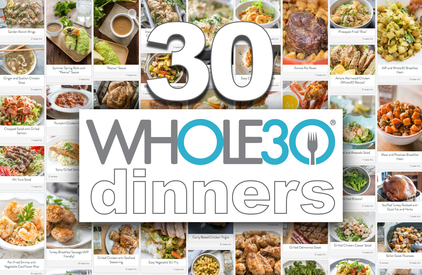 30 Awesome Whole30 Dinner Recipes | Primal Palate | Paleo Recipes