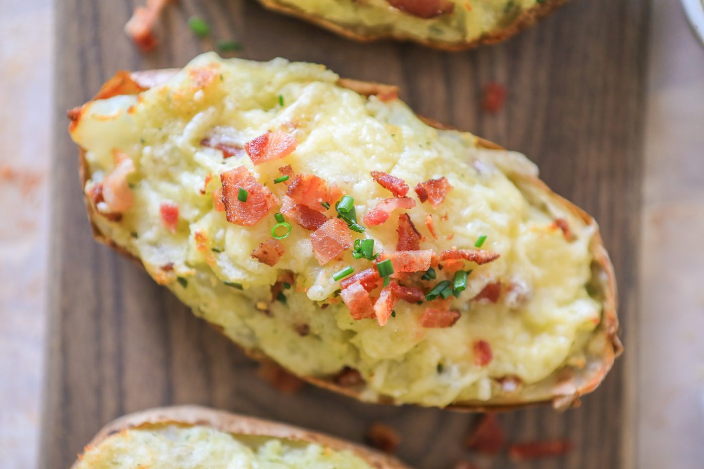 Easy French Onion Twice Baked Potatoes Super Bowl Recipe! Primal