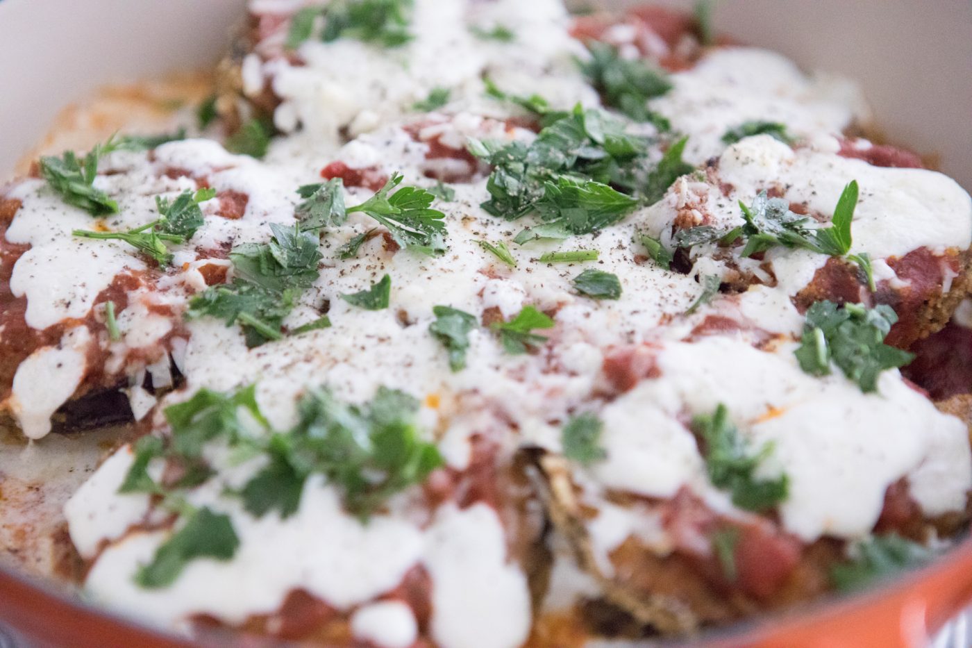 GrainFree Eggplant Parmesan Primal Palate Paleo Recipes