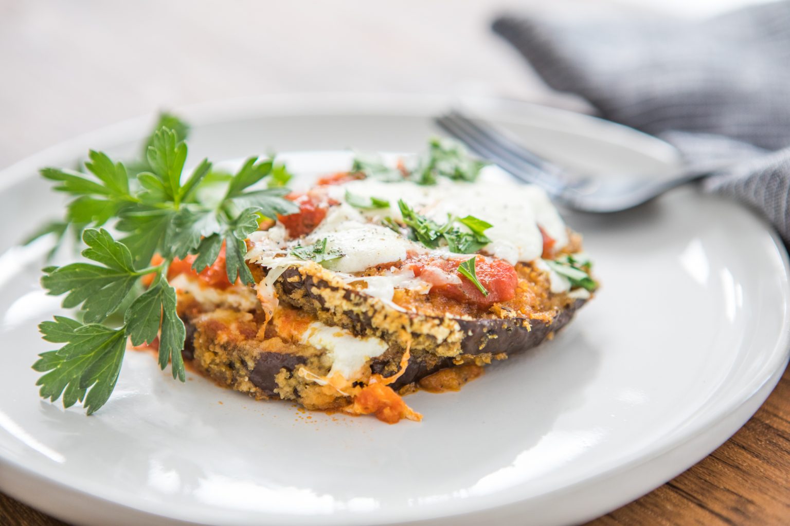 GrainFree Eggplant Parmesan Primal Palate Paleo Recipes